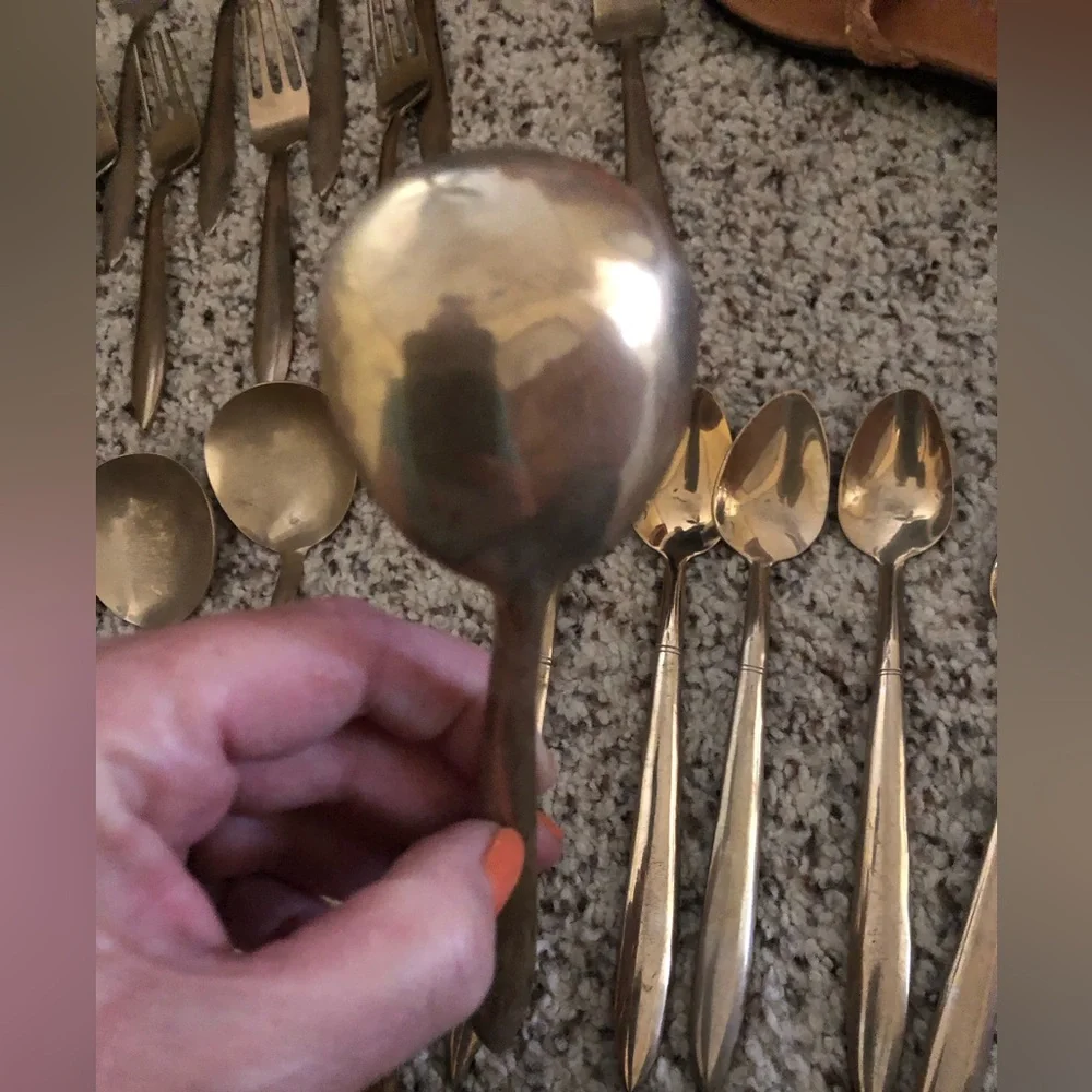 Vintage Brass Flatware